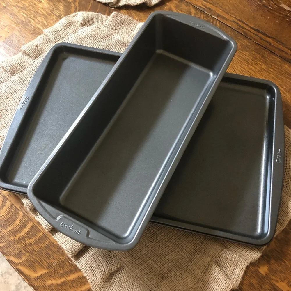 ✨ 2️⃣ Piece Nonstick Baking Set - Extra Large Loaf/Cake Pan & Cookie Sheet Pan ✨